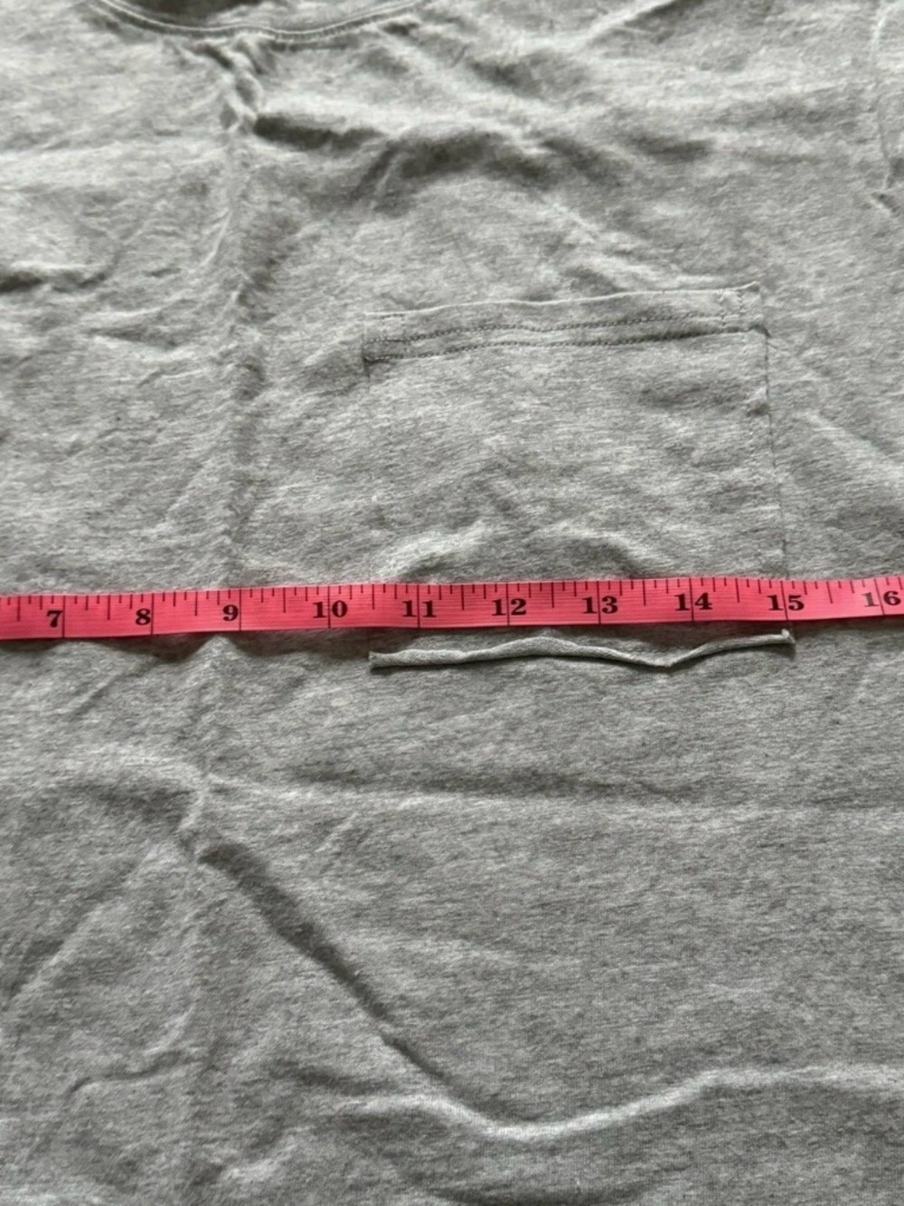 Cute Light Grey Muscle T-shirt dress tunic with pockets small - Picture 4 of 8